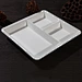 Melamine Divided Serving Tray